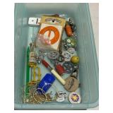 MEDALS, KEYS, BUCKLE, PINS, ETC.