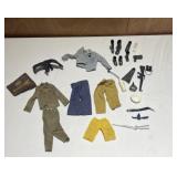 GI JOE BRANDED CLOTHING, ACCESSORIES, LEATHER