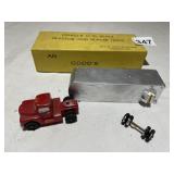 ODDOS HO SCALE TRACTOR AND TRAILER SET IN OB