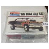 MONOGRAM 66 MALIBU SS 1/24 SCALE PLASTIC MODEL
