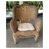 WICKER ARMCHAIR OPTION CUSHION