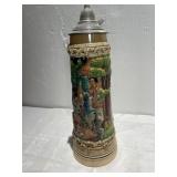 GERMAN STEIN W/ SWASTIKA MARKING ON BASE