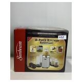 SUNBEAM 18 PC KITCHEN ASSISTANT, CHOPPER, GRATER,
