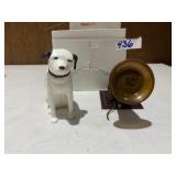 RCA NIPPER AND PHONOGRAPH PLASTIC SALT AND PEPPER