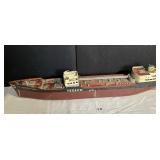 TEXACO NORTH DAKOTA 27" LONG SHIP W/ WHEELS