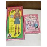 THE GINGHAMS PAPER DOLL AND PLAYSET AND AMY PAPER