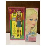 WHITMAN BARBIE MAGIC PAPER DOLL KIT AND AMY PAPER