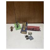 AMERICAN FLYER 3/16" CATTLE CAR, ELECTRIC