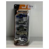 2013 MATCHBOX ON A MISSION, BATTLE MISSION 5 PACK
