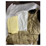 SHEETS, DELTA BLANKET, BED SKIRT QUEEN, DRI-FIT