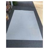 CREAM COLOR 70.5" X 48" BOUND EDGE