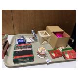 SILVER STAR HALLMARK KEEPSAKE TRAIN ORNAMENT,