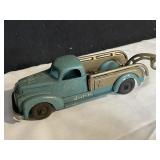 HUBLEY KIDDIE TOY TRUCK W/ GRAFICS ON SIDE JUNK -