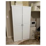 2 DOOR CABINET 36" W X 18" D X 72" H NO CONTENTS