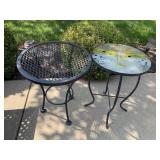 FLOWER TOP SIDE TABLE 14 & 16" ROUND