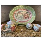 19" OVAL PLATTER MICHAL SPARKS