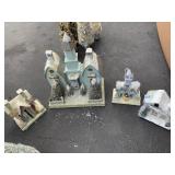 4 CARDBOARD HOUSES DEPARTMENT 56