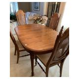 62" X 42" DINING TABLE SHOWROOM CONDITION - 6