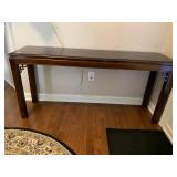 SOFA OR ENTRANCE TABLE SOLID WOOD LOOKS LIKE