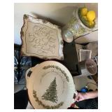 SERVING TRAYS, LEMON