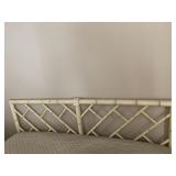 BAMBOO HEADBOARD AND FRAME 59" W X 41" H