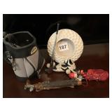 GOLF FRAME, AND PEN HOLDER ETC.