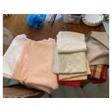 ASSORTED TABLE CLOTHES AND RUNNERS IT IS DINING