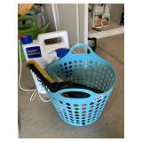 WEED KILLER, LAUNDRY BASKET