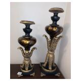 18" & 22" COLUMN CANDLE STAND PAIR TO GO
