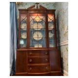 BREAKFRONT CHINA 88" H X 48" W X 11" D