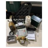 INDEX BOX, CALCULATOR, PENCIL SHARPNER, ETC.