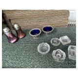 SILVERPLATE COBALT SALTS, SUN COLORED AMYTHEST