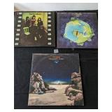 THREE YES ALBUMS FRAGILE WITH BOOKLET 1972 TALES