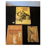 THREE HUMAN ANATOMY FOR THE ARTIST BOOKS BARCSAY