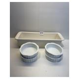 KING ARTHUR FLOUR BREAD BAKING STONEWARE AND 4