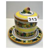 SIGNED MADE IN ITALY CONDIMENT SERVER