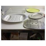 CORING PLATTER, BAKING PANS ETC.