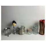 CANISTERS, BRUSH, ETC.