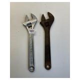 2 KOBALT 12" 6/16" WRENCHES
