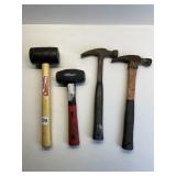 RUBBER MALLET, METAL MALLET, HAMMERS