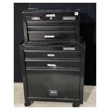CRAFTSMAN TOOL CHEST WITH TOP LOCK, NO KEY AND
