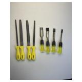 CHISEL SET AND FILE SET