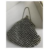 RHINESTONE EVENING BAG W/ MIRROR