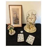 HAND PAINTED ANNIVERSARY CLOCK BLACK FOREST