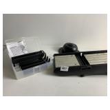 MANDOLIN CUTTER W/ ATTACHMENTS