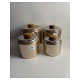 4 PC. CANISTER SET BY MIRRO