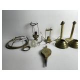 MINIATURE BELLOWS, LAMP PARTS BRASS
