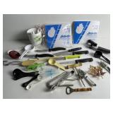 KITCHEN KNIVES, GLOVES, ETC.