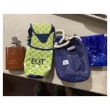 BEVERAGE COOLING, LEATHER WRAP FLASH W/ NAME