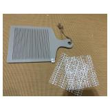 CUTTING BOARD STYLE MENU BOARD W/ NEW LETTERS